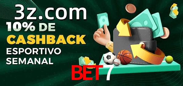 10% de bônus de cashback na BET7